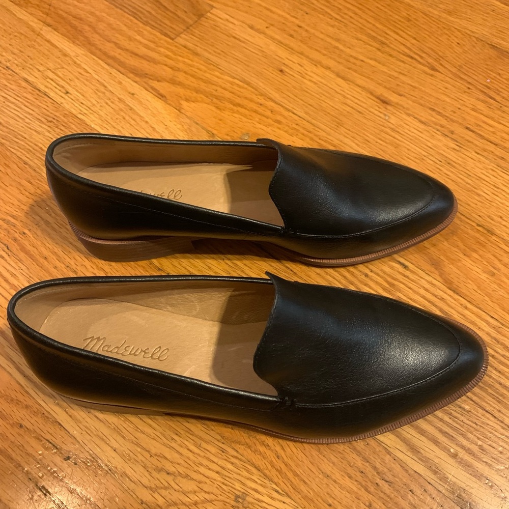 Madewell Black Frances Loafers 8.5